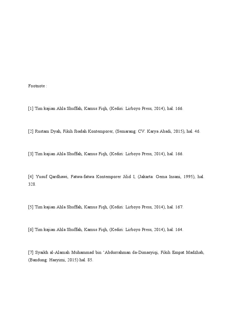 Footnote Pdf