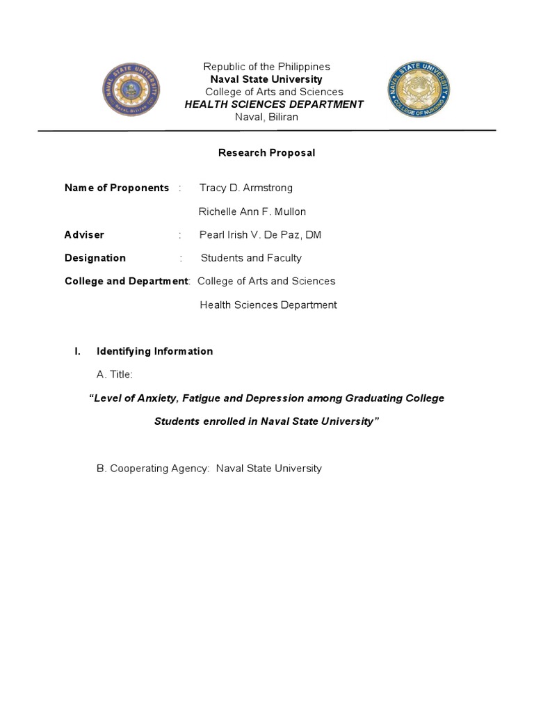 Anxiety, Fatigue, Depression in Students | PDF | Major Depressive ...