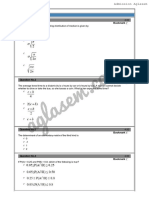 M.Sc. Statistics Admission Exam Questions