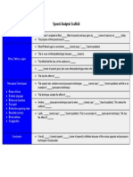 Speech Anaysis Scaffold