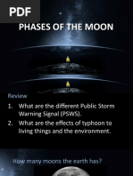 Phases of The Moon Detailed Lesson Plan | PDF | Moon | Astronomy