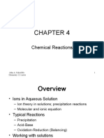 Chemical Reactions: John A. Schreifels Chemistry 211-Notes 1