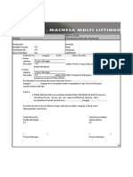 FORM - FORM BAST I As Built Document