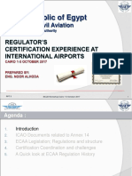 NCLB-ADC WS-Training-PPT5-Regulator Certification Experience