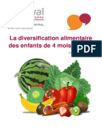 Diversification Alimentaire (12 Pages)