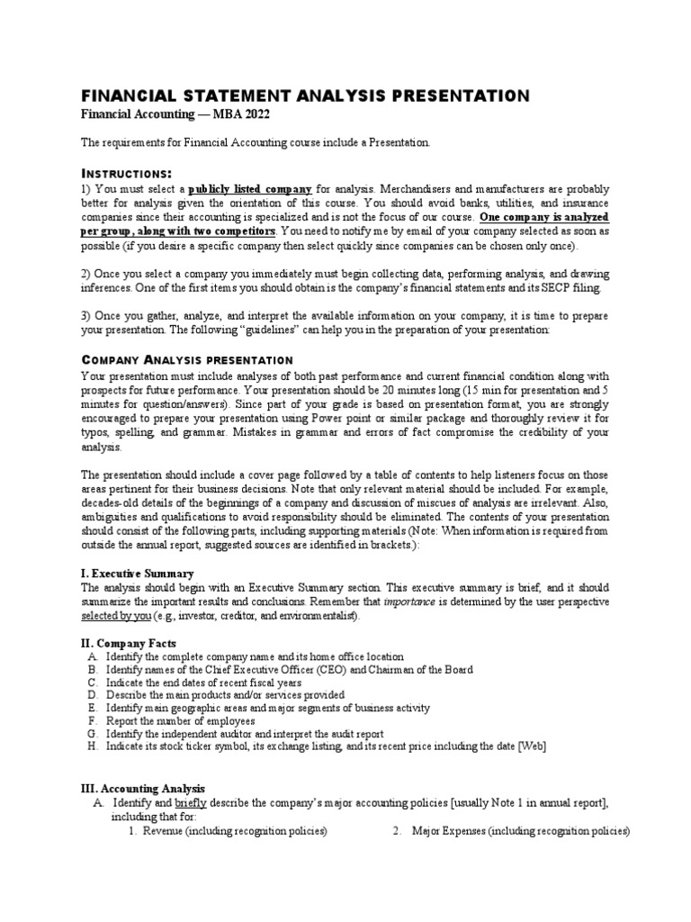 Financial Statement Analysis Guide | PDF | Equity (Finance) | Balance Sheet