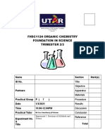 Fhsc1124 Organic Chemistry Foundation in Science Trimester 2/3