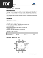 BCT4302B: Dual SIM Card Controller