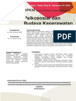 BPKM Psikososial Dan Budaya Dalam Kep