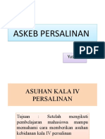 Bersalin 5. Asuhan Kala IV