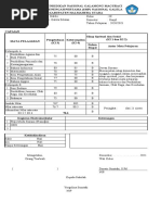Rapor Kurikulum Merdeka SMP Kelas 7 | PDF