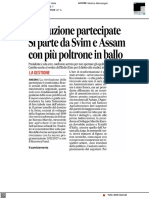 Rivoluzione partecipate - Il Corriere Adriatico del 26 febbraio 2021