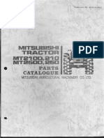 Mitsubishi MT2100 - 210 - 2500 - 250 Parts Catalog Engine