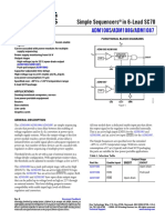 Simple Sequencers in 6-Lead SC70 / /: ADM1085 ADM1086 ADM1087
