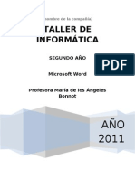 Trabajos Word 2 Año