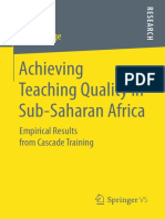 Achieving Teaching Quality in Sub-Saharan Africa: Sarah Lange