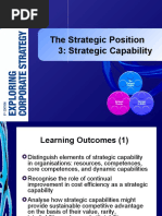 The Strategic Position 3: Strategic Capability