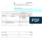 Item Rate BoQ Abstract Sheet