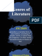 Lesson 2 (Genres of Literature)