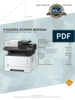 Kyocera Ecosys M2540Dn: Asia Pacific Edition