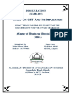 51 Mohd Ifham Khan-Study On GST&its Implication