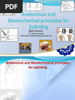 Types and Principles of Hand Splints | PDF | Hand | Thumb