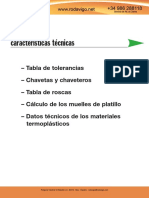 UTILNORM 10 Chavetas, Roscas y Datos Técnicos