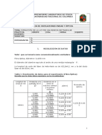 Laboratorio Fisica - Difracciòn Rendija