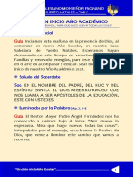 Oración Inicio Del Año Escolar (PDF)