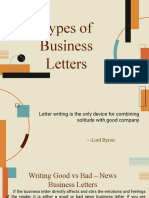 C3L6 - Types of Business Letters