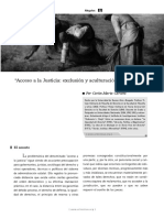 PRIMERA LECTURA SEMANA DEL 8 AL 13 DE FEBRERO DE 2021 Aceso - A - La - Justicia - Exclusion - y - Aculturacion