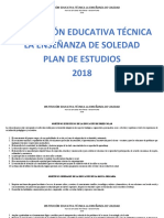 Plan de Estudio Completo 2019