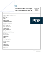 Model-Based Safety Assessment For The Three Stages of Refinement of The System Development Process in ARP4754A