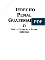Derecho Penal Guatemalteco Jose Francisco Mata Vela