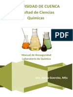 Bioseguridad en El Laboratorio de Quimica