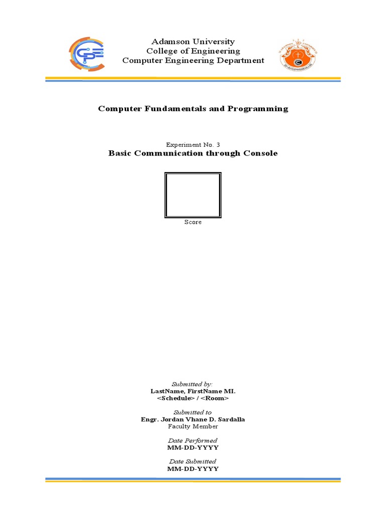 Basic Communication Through Console | PDF | Computers