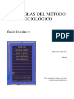 Durkhein - Las Reglas Del Metodp Cap 3