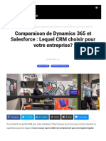 Gestisoft Com Comparaison Microsoft Dynamics 365 Vs Salesforce