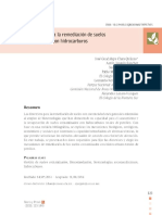 Sostenibilidad de Los Procesos de Tratamiento de Suelos Contaminados