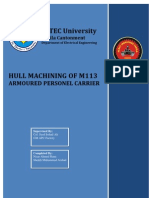 Hull Machining of M113 Armoured Personel Carrier