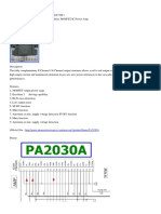PA2030A Datasheet