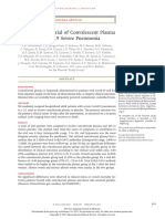 A Randomized Trial of Convalescent Plasma in Covid-19 Severe Pneumonia