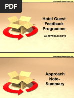 Download Hotel Guest Feedback Programme- Ideas by Sarvajeet Chandra SN49652122 doc pdf