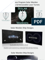 Secret Space Program Solar Warden Ship Designs & Retractable Laser Turrets