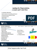 Lecture 2 Depreciation, Accruals and Cashflow