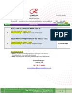 Cotizacion Xin Point Folios