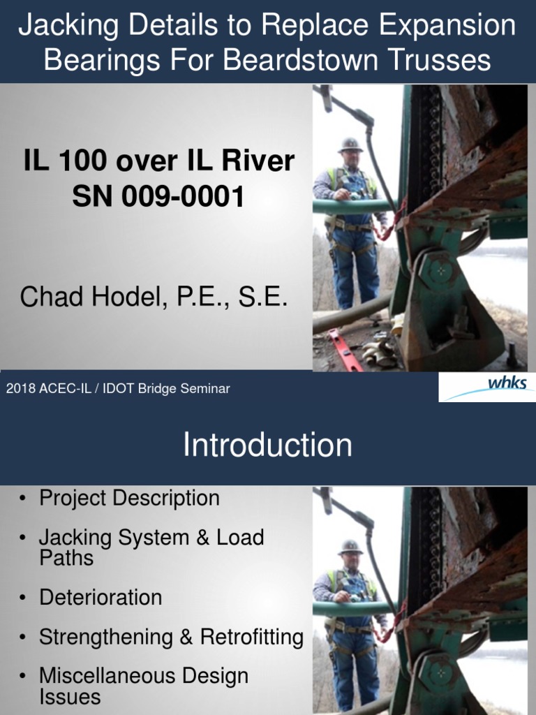 Jacking for Bridge Bearing Replacement | PDF | Mechanical Engineering ...