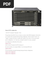 Huawei GPON Configuration