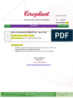 Cotizacion Coroplast Cinta de Aislar