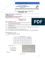 Isabela State Universtiy College of Computing Studies Information and Communication Technology MODULE 4 - Latches and Flip - Flops: SR, JK, D, T